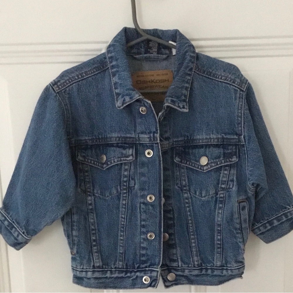 OshKosh Vintage Classic Toddler Blue Jean Jacket